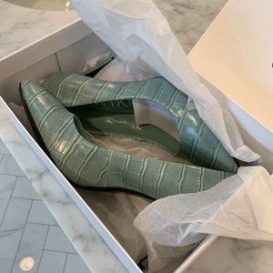 Calvin Klein Kamara Croco Embossed VIP Women's Pump M Shoes